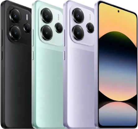 Celulares de várias cores em destaque